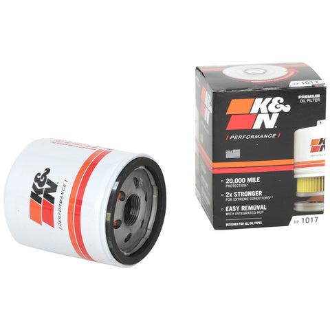 K&N 3.74inch / 2.98 OD Performance Gold Oil Filter - HP-1017