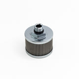DeatschWerks Stainless Steel 8AN 100 Micron Universal Fuel Pump Pre-Filter - 8-01-08100