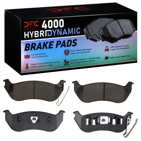 DFC 03-10 Mercury Mountaineer Rear 4000 Hybridynamic Brake Pads - 4000-0964-00