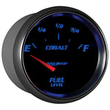 Autometer Cobalt 66.7mm 0-90 ohms Fuel Level Gauge - 7914