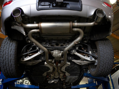 aFe Vulcan Series 2.5in 304SS Cat-Back Exhaust 11-20 Jeep Grand Cherokee (WK2) 5.7L w/ Black Tips - 49-38085-B