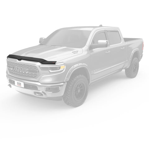 EGR 2019 Dodge Ram 1500 Superguard Hood Shield - Matte - 302955