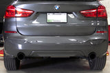 Dinan 16-23 BMW X1/X2 xDrive28i (F48/F39) Valved Axleback Exhaust System - Black Tips - D660-0089-BLK
