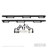Westin/HDX 07-18 Chevrolet Silverado 1500 Crew (5.5ft) (Excl Classic) Drop WTW Nerf Step Bars - Blk - 56-5345652