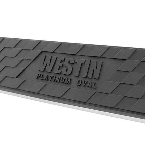 Westin 2015-2018 Ford F-150 Reg Cab Platinum 4 Oval Nerf Step Bars - SS - 21-3920