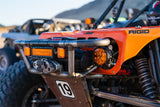 Rigid Industries 360-Series 6in SAE Fog w/ Amber PRO Lens - White (Pair) - 36210