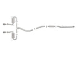 aFe Takeda 3in 304 SS Cat-Back Exhaust System w/Polished Tips 17-21 Honda Civic Sport L4-1.5L (t) - 49-36624-P