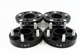 ISC Suspension 5x114 Hub Centric Wheel Spacers 15mm Black (Pair) - WS5x11415B