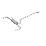 MagnaFlow 15-17 GMC Terrain V6 3.6L 409SS Cat-Back Exhaust Quad Split Rear with 3in Polished Tips - 19114