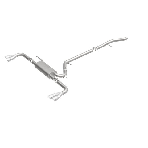 MagnaFlow 15-17 GMC Terrain V6 3.6L 409SS Cat-Back Exhaust Quad Split Rear with 3in Polished Tips - 19114