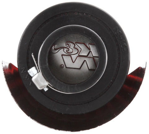 K&N 1.375in Flange ID x 3in OD x 2.5in Height Clamp On Crankcase Vent Filter - 62-1513