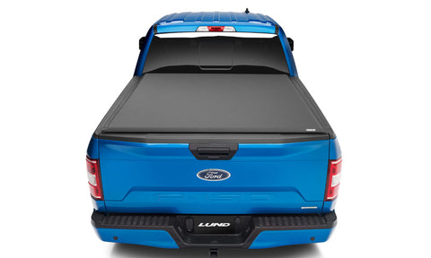 Lund 2004 Ford F-150 Heritage (6.5ft. Bed) Genesis Elite Roll Up Tonneau Cover - Black - 96836