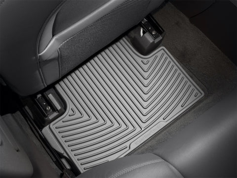 WeatherTech 07+ Volvo S80 Rear Rubber Mats - Grey - W170GR