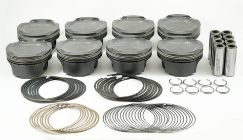 Mahle MS Piston Set SBF 304ci 3.640in Bore 3.65in Stroke 5.933in Rod .866 Pin -13cc 9.1 CR Set of 8 - 930258240