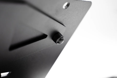 DV8 Offroad 2021 Ford Bronco Capable Bumper Slanted Front License Plate Mount - LPBR-05