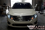 Oracle 10-11 Ford Fusion LED Headlight Halo Kit - Green - 2651-004
