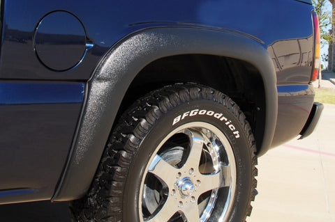 Lund 99-07 Chevy Silverado 1500 SX-Sport Style Textured Elite Series Fender Flares - Black (2 Pc.) - SX103TB