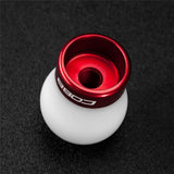 Cobb Ford 13-14 Focus ST/14-15 Fiesta ST White Shift Knob - Red Base - 291350-W-RD