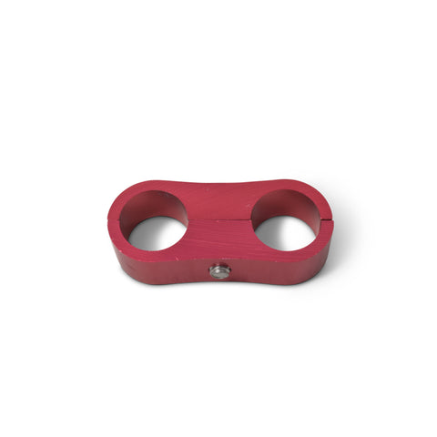 Russell Hose Separator For -6 Braided Red Anodize (2 Pack) - 654300