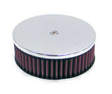 K&N Round Air Filter Assembly 3-1/16in Flange / 5-3/8in OD / 3in Height / 1in VS - 60-1340