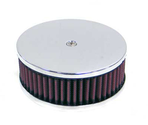 K&N Round Air Filter Assembly 3-1/16in Flange / 5-3/8in OD / 3in Height / 1in VS - 60-1340