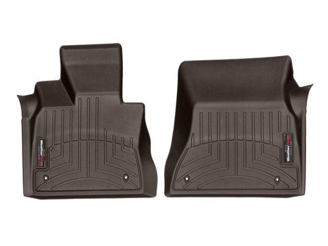 WeatherTech 2018+ BMW X5/X6 Front FloorLiners - Cocoa - 4713351