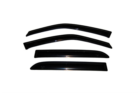 AVS 00-06 Cadillac Deville Ventvisor Outside Mount Window Deflectors 4pc - Smoke - 94746