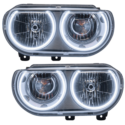 Oracle 08-14 Dodge Challenger SMD HL (Non-HID) - ColorSHIFT w/ 2.0 Controller - 7720-333