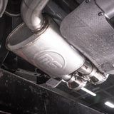 Stainless Works 2020 Ford GT500 Redline Catback H-Pipe Exhaust Factory Connect - Polished Tips - GT500CBHFCR