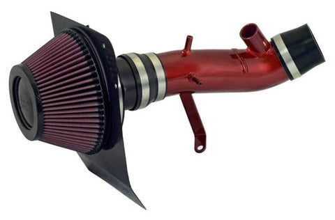 K&N 03-04 Evo 8 ONLY Red Typhoon Short Ram Intake - 69-6543TR