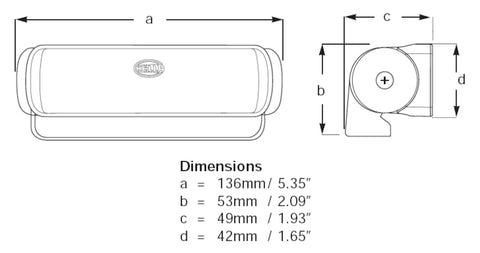 Hella Seahawk White Housing Spread 2Lt - 980670311