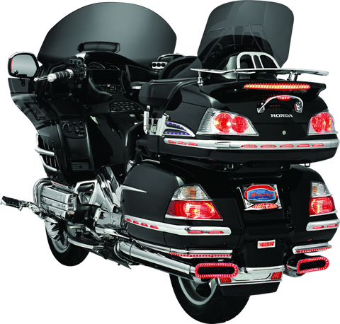 Kuryakyn L.E.D. Lighted Trunk Lid Handle 01-17 GL1800 Chrome - 3215