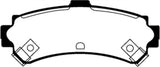 EBC 95-97 Nissan Sentra 1.6 Redstuff Rear Brake Pads - DP31067C