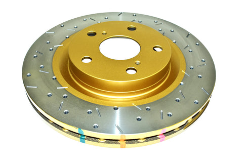 DBA 13-19 Lexus ES300h Front 4000 Series Drilled & Slotted Rotor - DBA42709XS