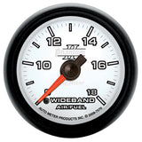 Autometer Phantom II 52mm Full Sweep Electronic 8:1-18:1 AFR Wideband Air/Fuel Ratio Analog Gauge - 7570