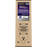 Royal Purple Premium Synthetic High Performance Multi-Grade 0W20 Motor Oil - 6 Gallon Bag-In-Box - 60020
