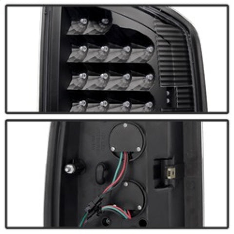 xTune Dodge Ram 02-06 1500 / Ram 2500/3500 03-06 LED Tail Light Black ALT-JH-DR02-LED-BK - 5072979