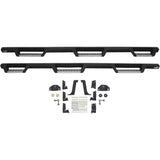 Westin/HDX 99-16 Ford F-250/350 Crew Cab (6.75ft Bed) Stainless Drop Nerf Step Bars - Textured Black - 56-5340152