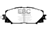 EBC 06+ Toyota Yaris 1.5 Ultimax2 Front Brake Pads - UD1184