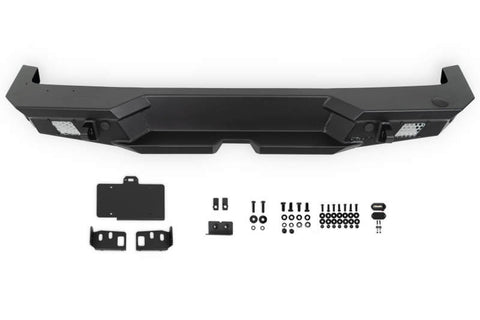 DV8 Offroad 2018 Jeep Wrangler JL MTO Series Rear Bumper w/ Optional Tire Carrier - RBJL-13