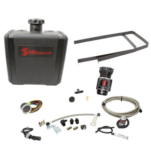 Snow Performance 07-17 Cummins 6.7L Stg 2 Boost Cooler Water Injection Kit (SS Braid Line & 4AN) - SNO-410-BRD