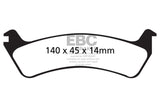 EBC 95-98 Ford Windstar 3.0 Ultimax2 Rear Brake Pads - UD664