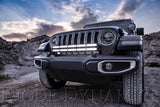 Diode Dynamics 18-21 Jeep JL Wrangler/Gladiator SS30 Bumper Bracket Kit - Amber Combo (Single) - DD6082