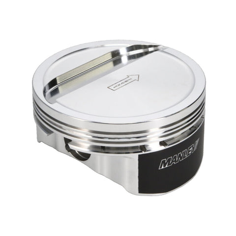 Manley Small Block Chevrolet LS Series 4.125in Bore Dished Top Piston Set - 592400C-8
