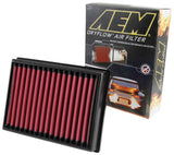 AEM 90-06 BMW 2.0/2.2/2.5/2.8/3.0/3.2L DryFlow Panel Non Woven Synthetic Air Filter - 28-20070