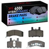 DFC 88-02 GMC Yukon Front 4000 Hybridynamic Brake Pads - 4000-0370-00