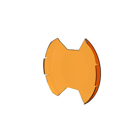KC HiLiTES SlimLite 8in. LED Light Shield Driving (Shield Only) - Amber - 5211