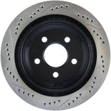 StopTech 98-02 Chevrolet Camaro / Pontiac Firebird/Trans Am Slotted & Drilled Rear Left Rotor - 127.62065L