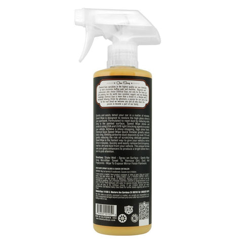 Chemical Guys Speed Wipe Quick Detailer - 16oz - WAC_202_16