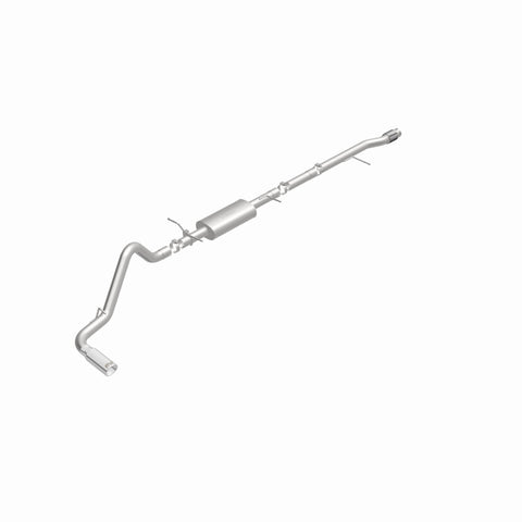 Magnaflow 14 Chevy Silverado V8 5.3L CC/EC Cab Single P/S Rear Exit Stainless Cat Back Perf Exhaust - 15267